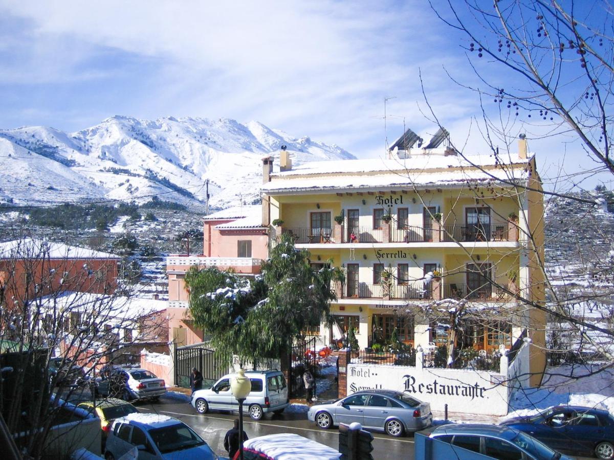 Hotel Rural Serrella Castell de Castells Kültér fotó